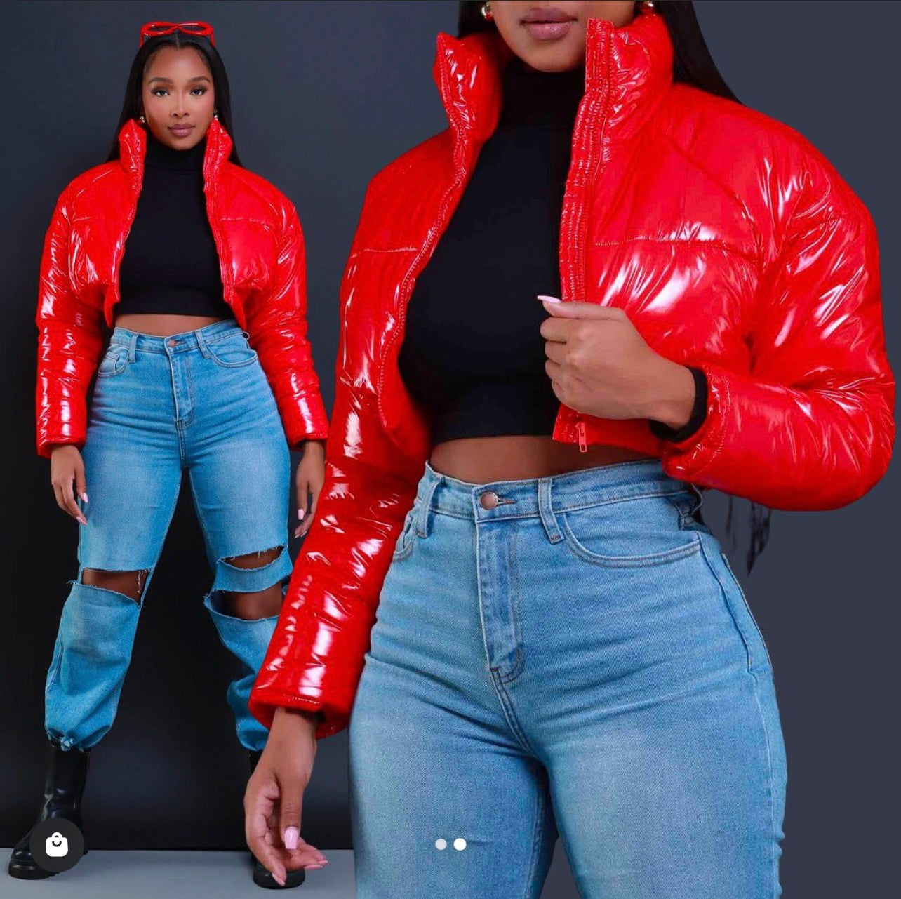 Red Bubble Jacket